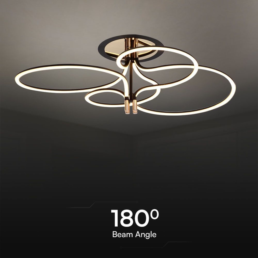 LED Virsapmetuma lustra LED/36W/230V 3000K