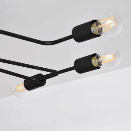 LED Virsapmetuma lustra TUBE 6xE27/15W/230V