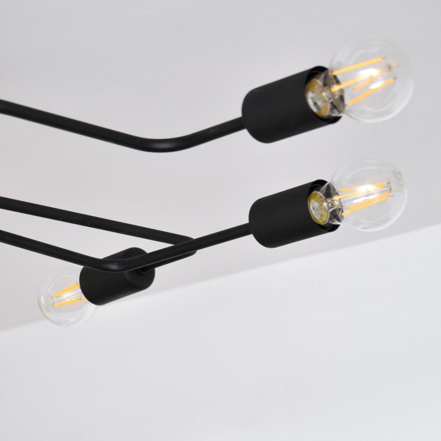 LED Virsapmetuma lustra TUBE 6xE27/15W/230V