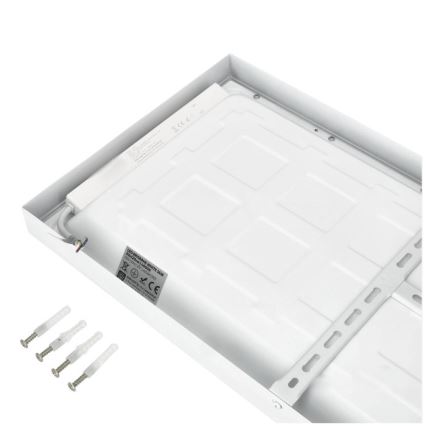 LED Virsapmetuma panelis BRISBANE LED/36W/230V 4000K 29,5x119 cm balta