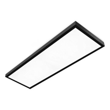 LED Virsapmetuma panelis BRISBANE LED/36W/230V 4000K 29,5x119 cm melna