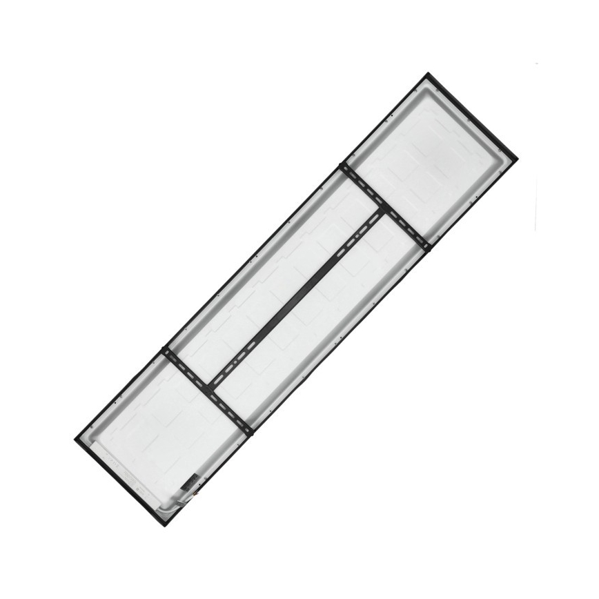 LED Virsapmetuma panelis BRISBANE LED/36W/230V 4000K 29,5x119 cm melna