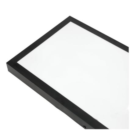 LED Virsapmetuma panelis BRISBANE LED/36W/230V 4000K 29,5x119 cm melna