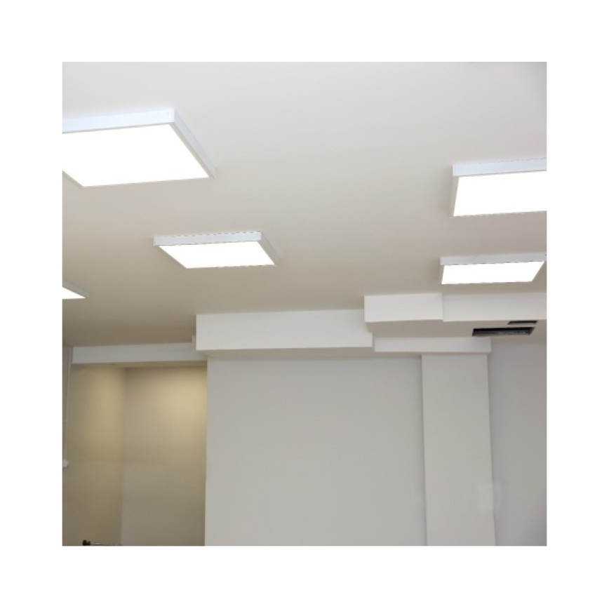 LED Virsapmetuma panelis BRISBANE LED/36W/230V 4000K 59,5x59,5 cm balta