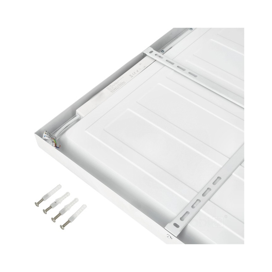 LED Virsapmetuma panelis BRISBANE LED/36W/230V 4000K 59,5x59,5 cm balta