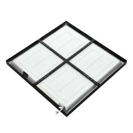 LED Virsapmetuma panelis BRISBANE LED/36W/230V 4000K 59,5x59,5 cm melna