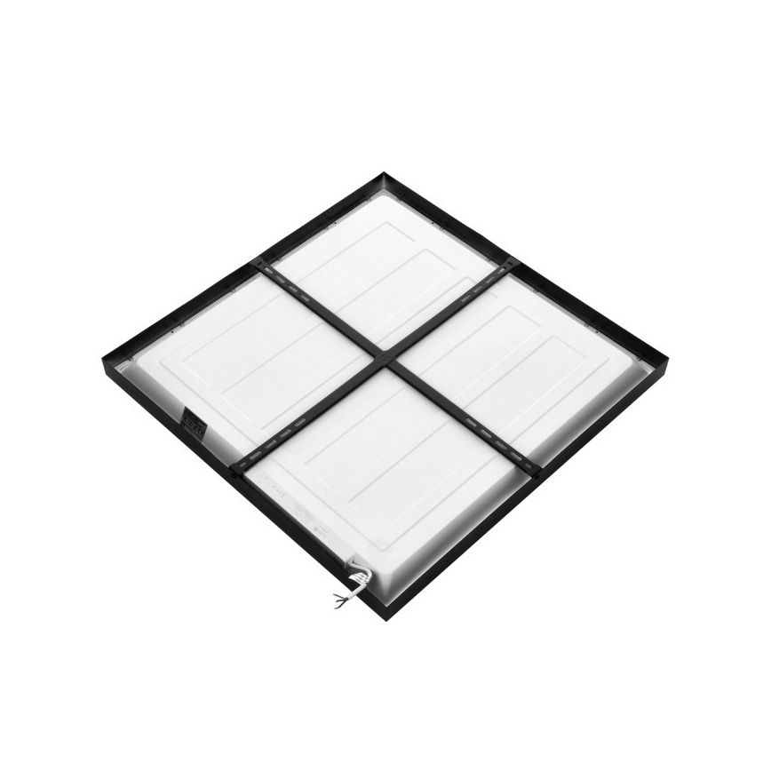 LED Virsapmetuma panelis BRISBANE LED/36W/230V 4000K 59,5x59,5 cm melna