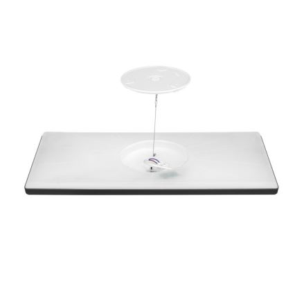 LED Virsapmetuma panelis NIVERA LED/32W/230V IP54 3000/4000/6000K 29,5x59,5 cm melna