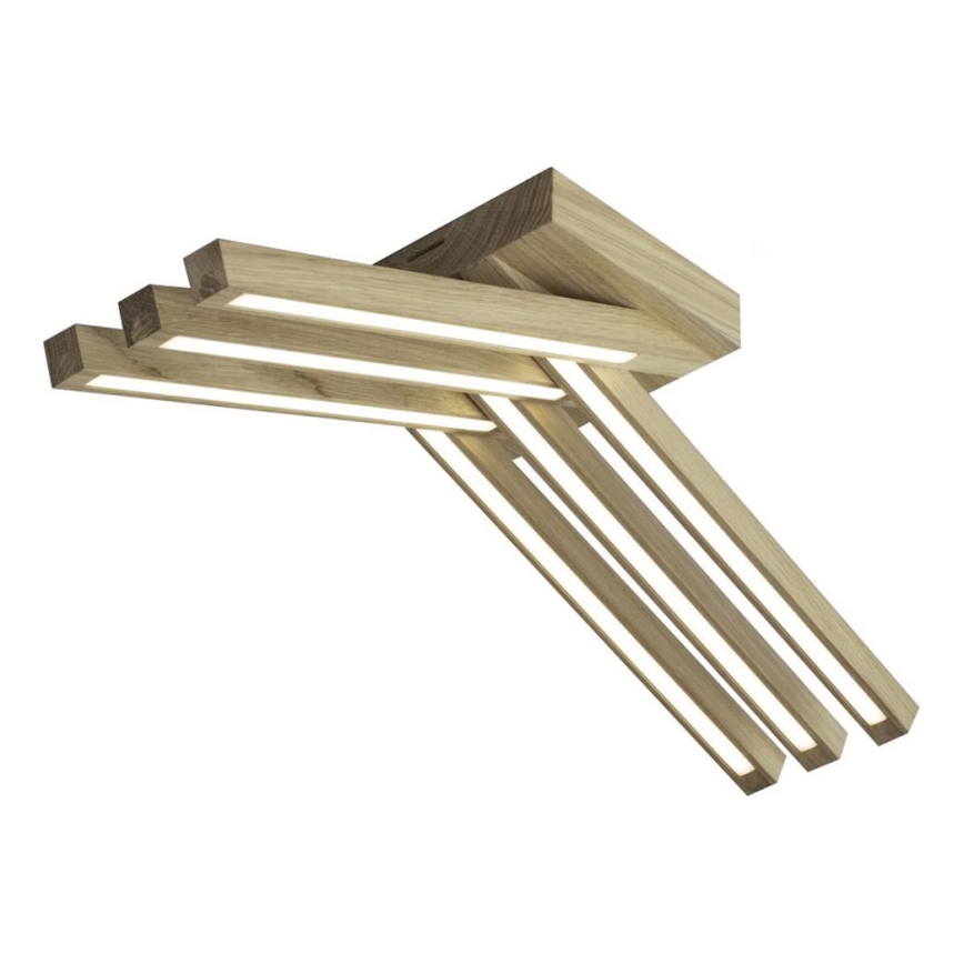 LED virsmas griestu lustra LINUS 6xLED/4,5W/230V matēts ozols