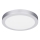 LED virsmas/iebūvējamais griestu panelis 2in1 24W/230V 3000/4000/6000K Ø 30 cm IP54 sudraba