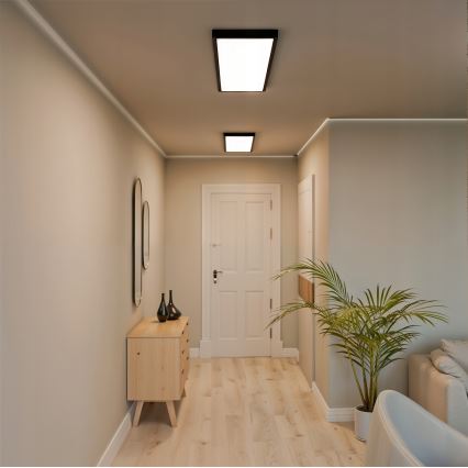 LED virsmas montāžas panelis LED/60W/230V 30x120 cm melns