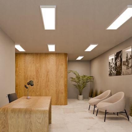 LED virsmas panelis LED/60W/230V 30x120 cm balts