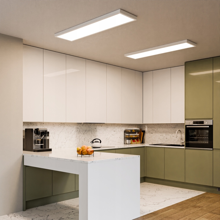 LED virsmas panelis LED/60W/230V 30x120 cm balts