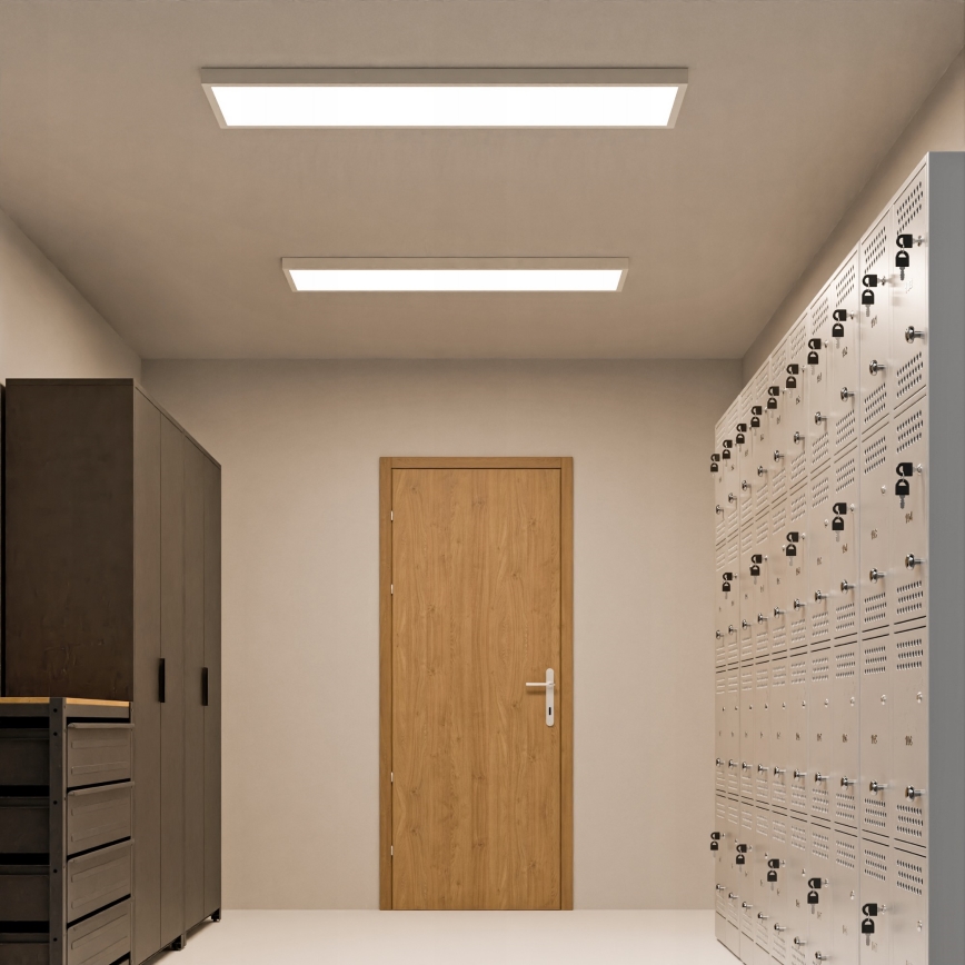 LED virsmas panelis LED/60W/230V 30x120 cm balts