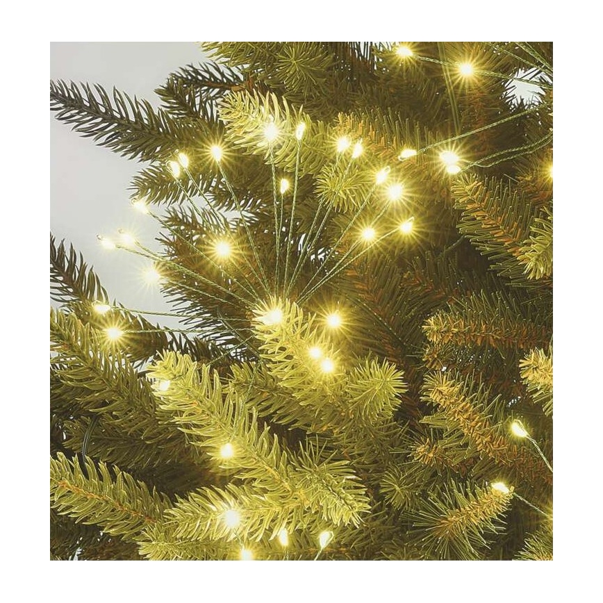 LED  virtene 150xLED/5,35m siltā balta