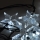 LED virtene, 20 LED, 6 m, auksti balta