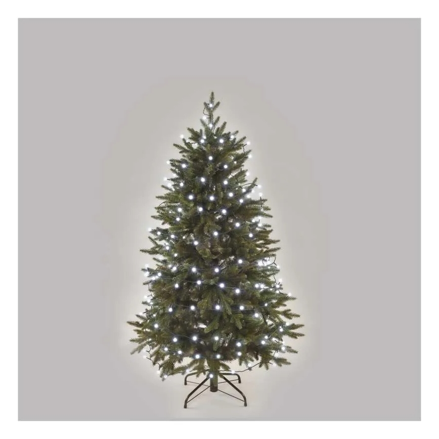 LED virtene 300 LED / 8 režīmi, 35 m, auksti balta