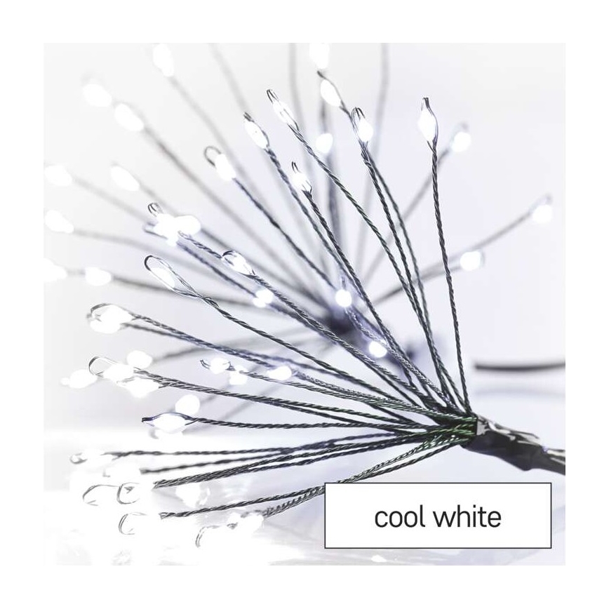 LED  virtene 300xLED/8,2m auksti balta