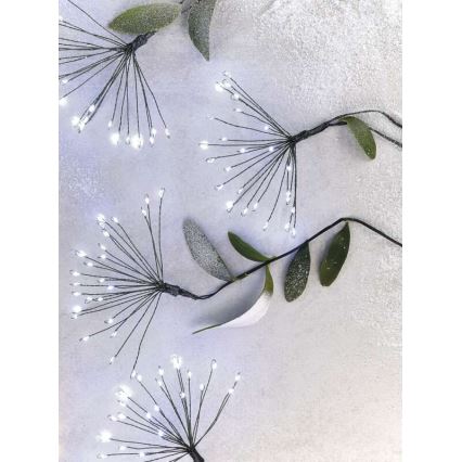 LED virtene 450 LED, 8+3 m, auksti balta