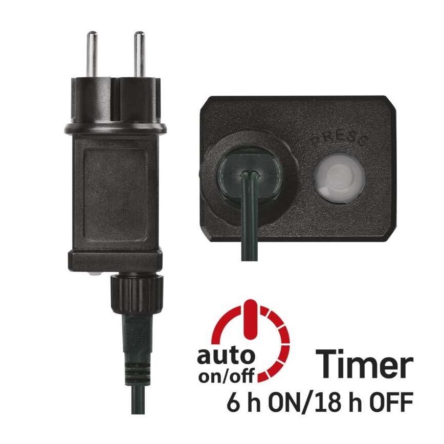 LED virtene 450 LED, 8+3 m, auksti balta