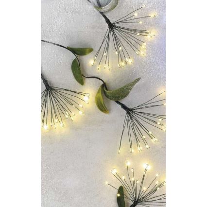 LED virtene 450xLED/11m, siltā baltā krāsā