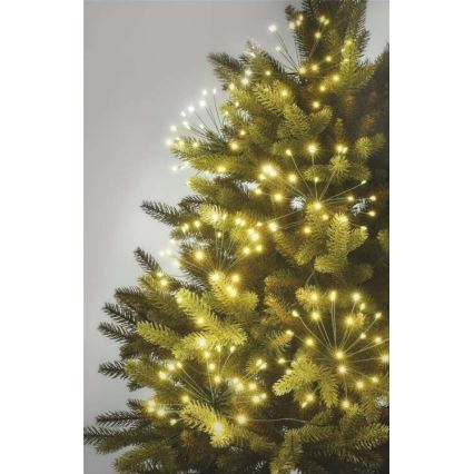 LED virtene 450xLED/11m, siltā baltā krāsā