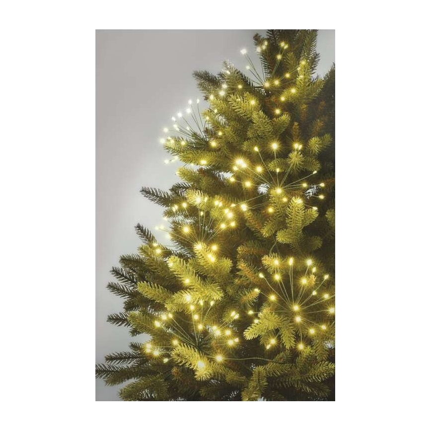 LED virtene 450xLED/11m, siltā baltā krāsā
