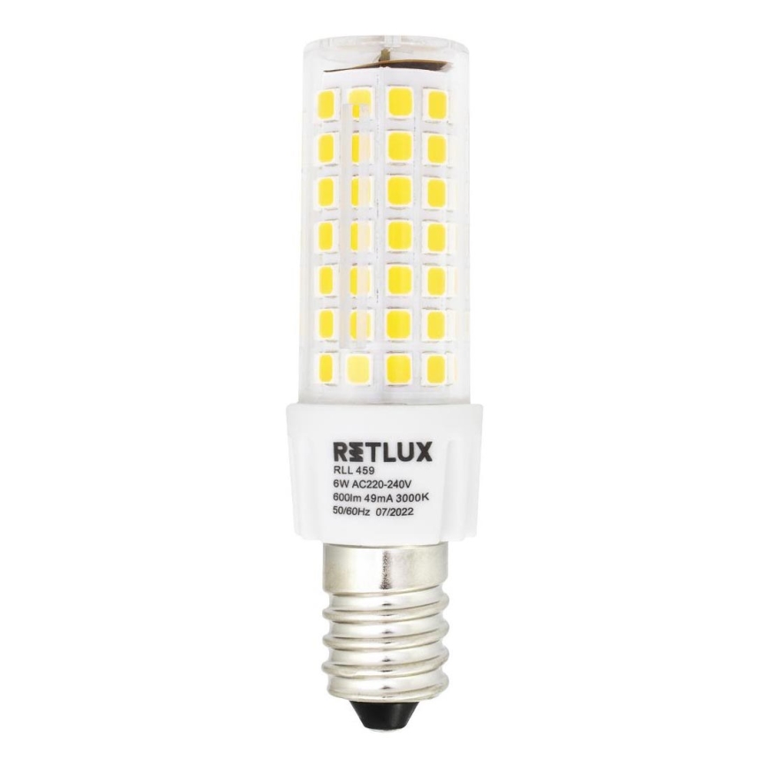LED Virtuves nosūcēja spuldze E14/6W/230V 3000K