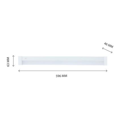 LED Virtuves zem skapīša lampa AQUATICA LED/15W/230V 6000K IP44