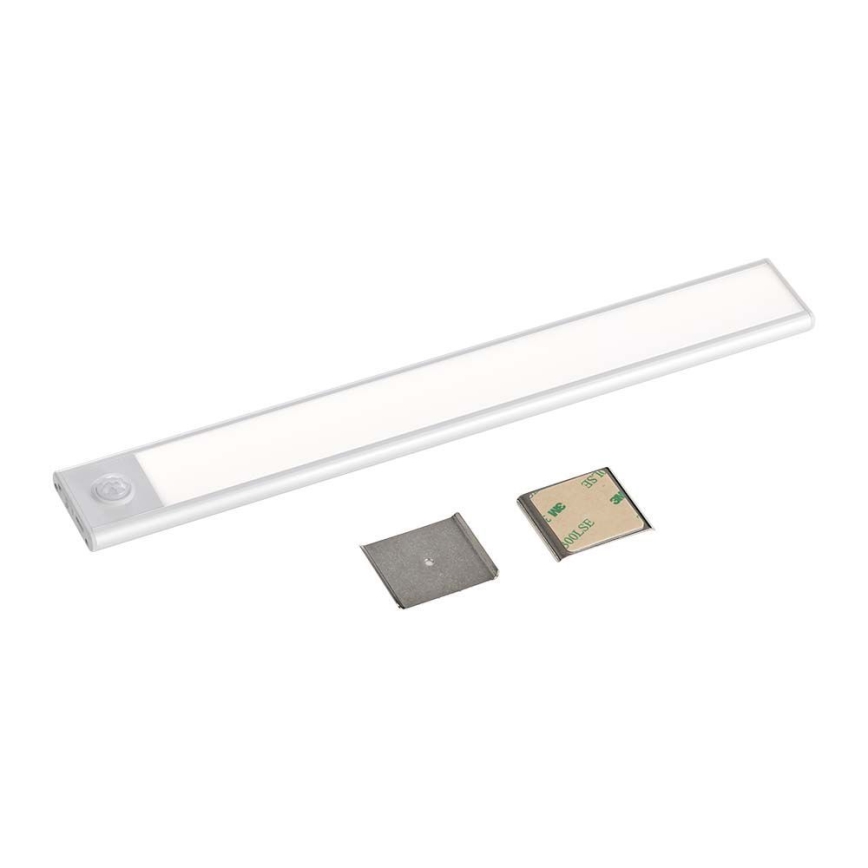 LED Virtuves zem skapīša lampa ar sensoru LED/2,5W/5V 4000K 3000 mAh