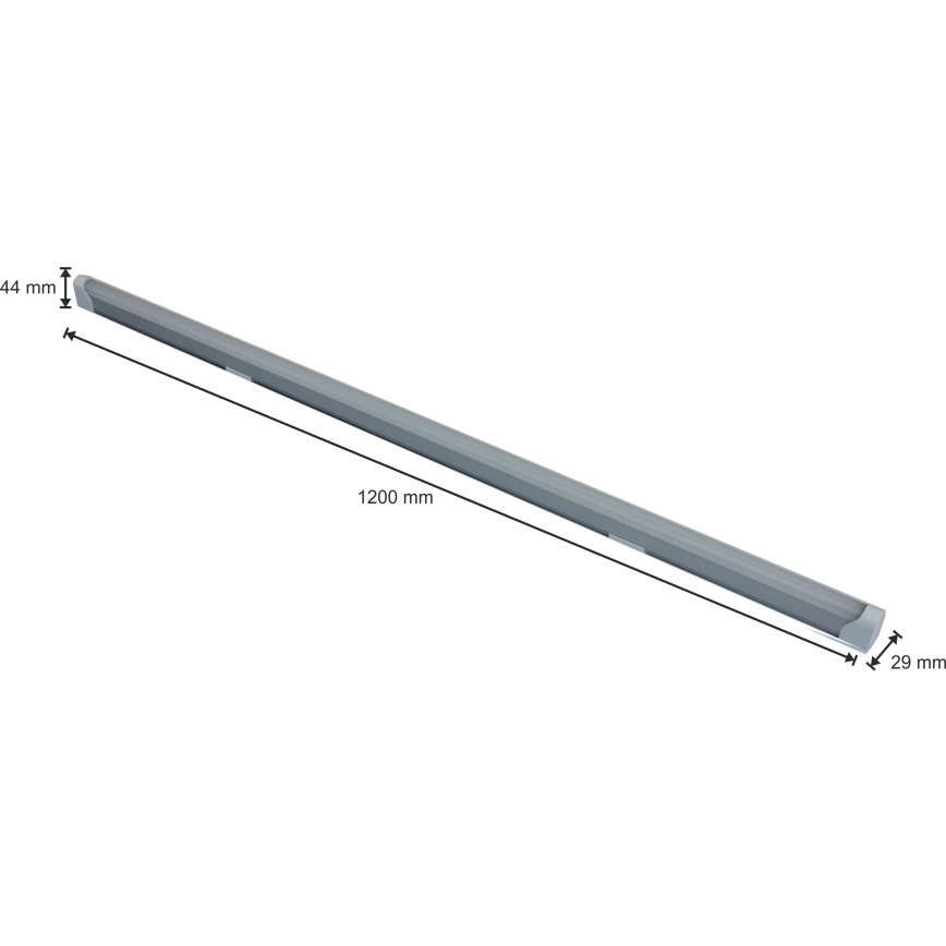 LED Virtuves zem skapīša lampa LED/20W/230V