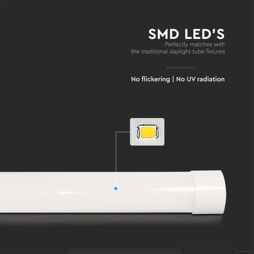 LED Virtuves zem skapīša lampa LED/40W/230V 4000K 116 cm