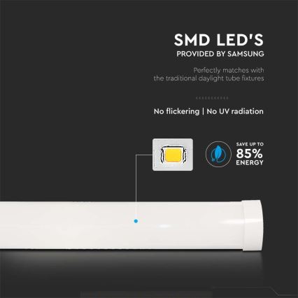 LED Virtuves zem skapīša lampa SAMSUNG CHIP LED/10W/230V 3000K 30 cm