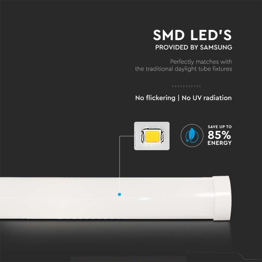 LED Virtuves zem skapīša lampa SAMSUNG CHIP LED/10W/230V 3000K 30 cm