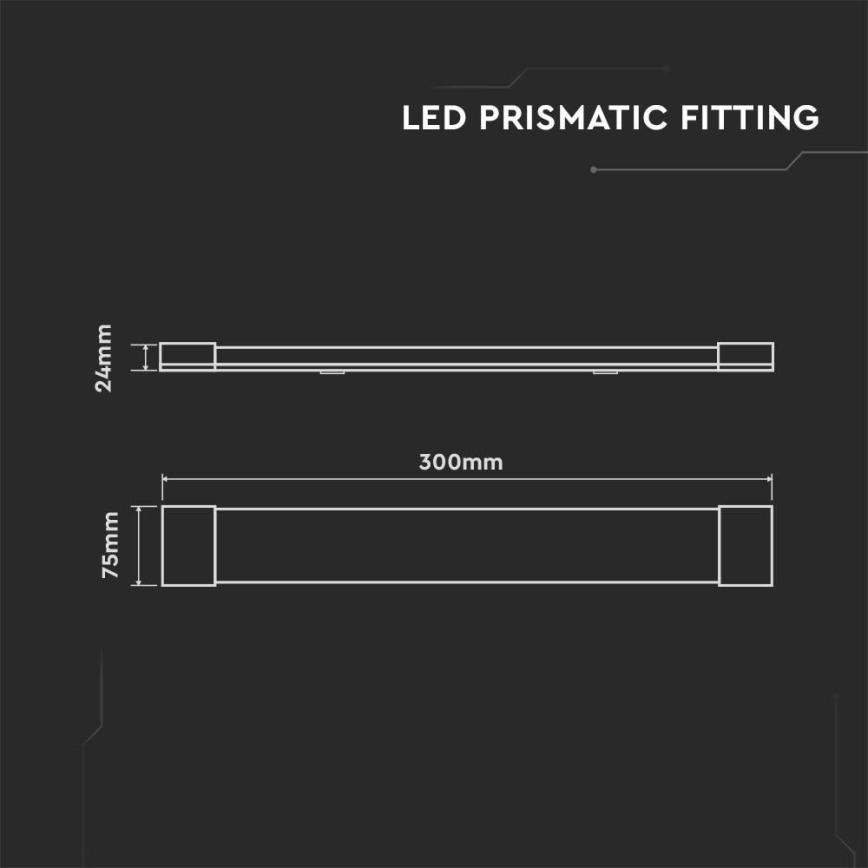LED Virtuves zem skapīša lampa SAMSUNG CHIP LED/10W/230V 3000K 30 cm