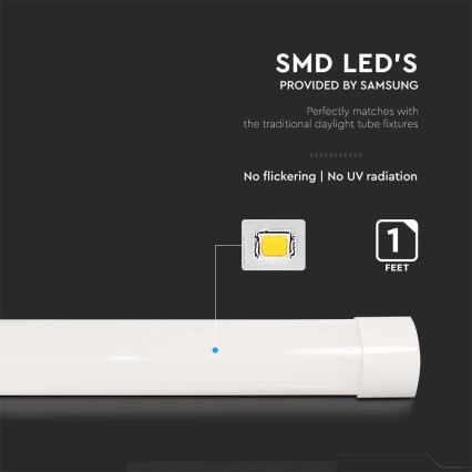 LED Virtuves zem skapīša lampa SAMSUNG CHIP LED/10W/230V 6500K 30 cm