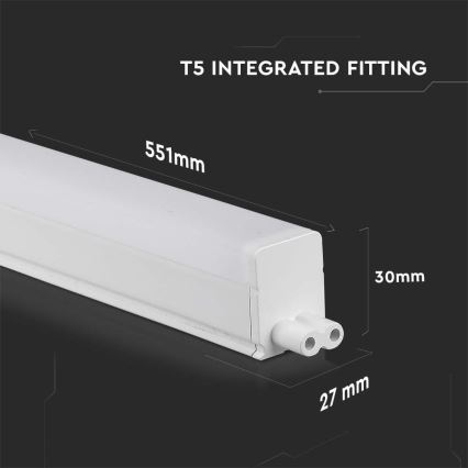 LED Virtuves zem skapīša lampa SAMSUNG CHIP LED/7W/230V 3000K 55 cm