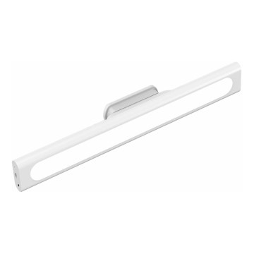 LED Virtuves zem skapīša skārienvadāma magnētiska lampa LED/2,5W/5V USB 2700/4000/6500K 1200 mAh 35 cm balta