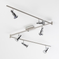 LED virziena gaismeklis 6xGU10/5W/230V spīdīgs hroms