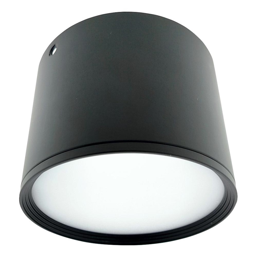LED virziena gaismeklis LED/10W/230V 3000/4000/6400K Ø 12 cm melns