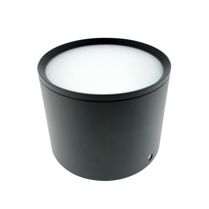 LED virziena gaismeklis LED/10W/230V 3000/4000/6400K Ø 12 cm melns