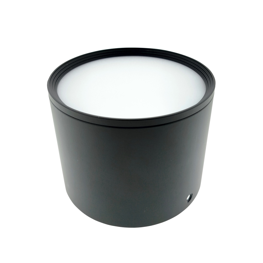 LED virziena gaismeklis LED/10W/230V 3000/4000/6400K Ø 12 cm melns