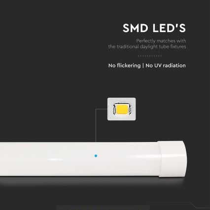 LED zem skapja gaismeklis LED/40W/230V 3000K 116 cm
