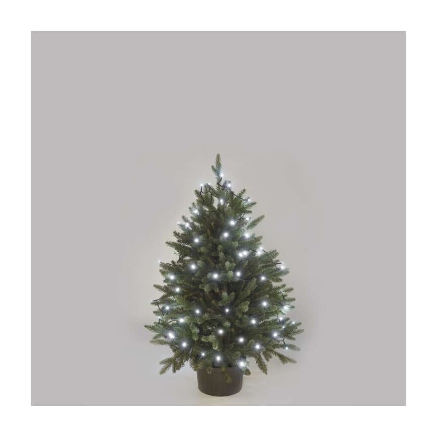 LED Ziemassvēktu āra virtene 40xLED/9m IP44 vēsi balta