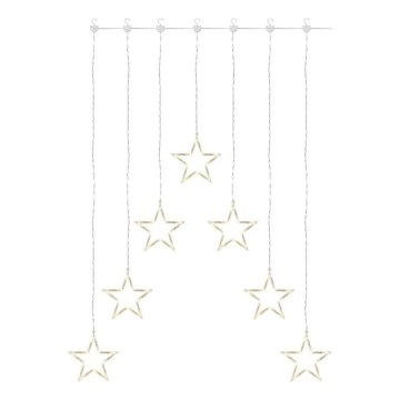 LED Ziemassvētku aizkars 70xLED/3,6W 567x125 cm silti balta