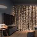 LED Ziemassvētku aizkars LED/3xAA