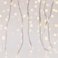 LED Ziemassvētku āra aizkars CURTAIN 360xLED/3,6W/230V 2x2 m IP44 silti balta