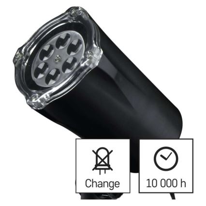 LED Ziemassvētku āra projektors LED/3,6W/230V IP44 balts