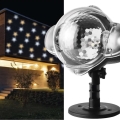 LED Ziemassvētku āra projektors LED/4W/230V IP44 silti/vēsi balta