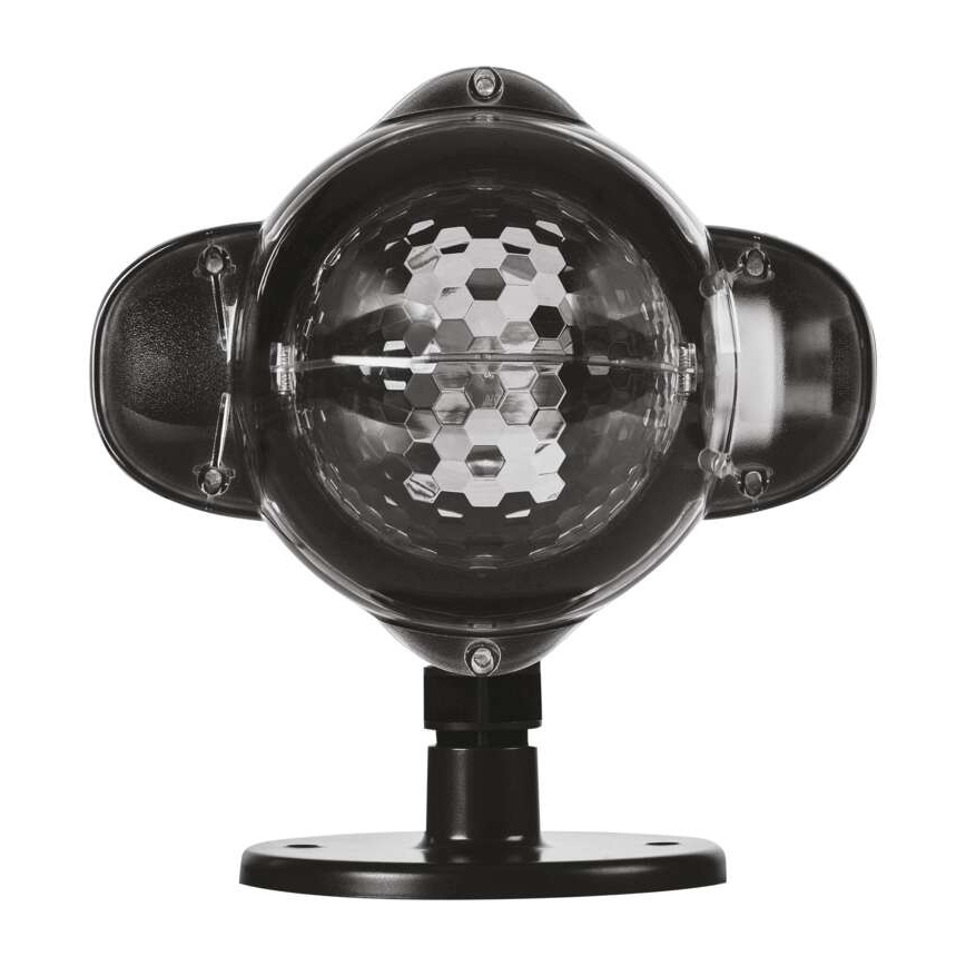 LED Ziemassvētku āra projektors LED/4W/230V IP44 silti/vēsi balta